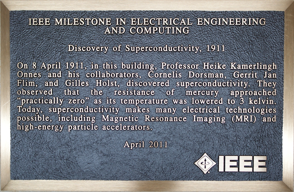 Leiden Milestone Plaque